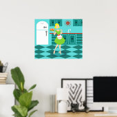 Poster de cuisine rétro (Bureau à domicile)