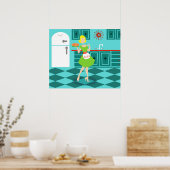 Poster de cuisine rétro (Cuisine)
