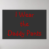 Poster de Daddy Pants (Devant)
