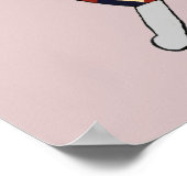 Poster de Dancing Harlequin Bunny Imprimer (Coin)