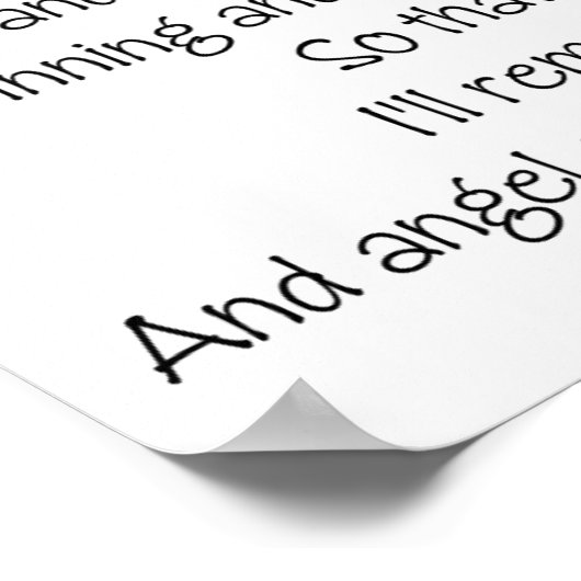 Poster de danse de prière d'une danseuse (Coin)