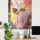 Poster de danse du printemps (Bureau à domicile)