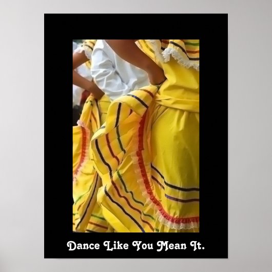 Poster de danse folklorique (Devant)