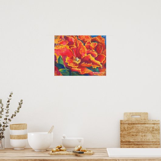 Poster de danse Parrot Tulip (Cuisine)