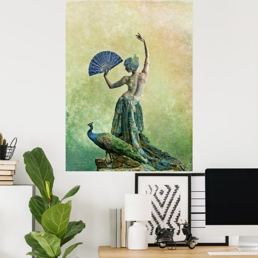 Poster de danse Peacock (Bureau à domicile)