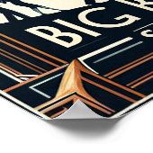 Poster de danse vintage Big Band (Coin)