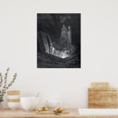 Poster de Dante's Inferno par Gustave Dore (Cuisine)