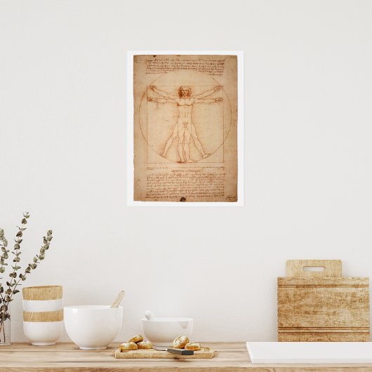 Poster de DaVinci Vitruvian (Cuisine)