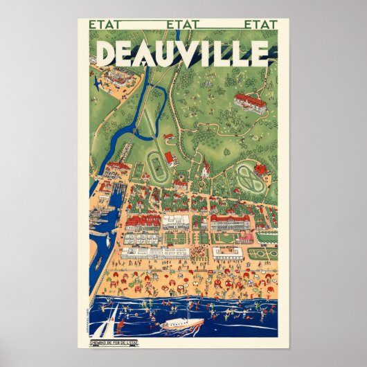 Poster de Deauville (Devant)