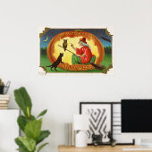 poster de décoration de chats de hibou sorcière vi (Bureau à domicile)