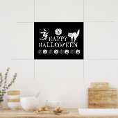 Poster de décoration éffrayante Halloween (Cuisine)