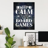 Poster de décoration murale de Grunge Board Games (Bureau à domicile)