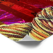 Poster de décoration murale en lapin blanc (Coin)