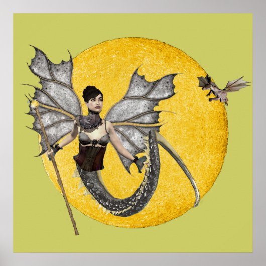 Poster de déesse Dragon (Devant)