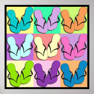 Poster de défilé Flip Flop