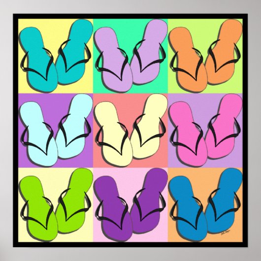 Poster de défilé Flip Flop (Devant)