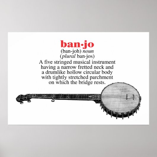Poster de définition Banjo (Devant)