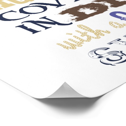 Poster de définition de cowboy (Coin)