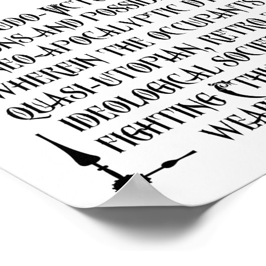 Poster de définition Steampunk (Coin)