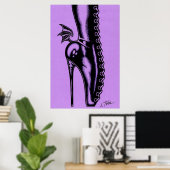 Poster de démarrage de l'aile de chauve-souris (Bureau à domicile)