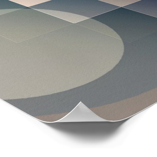 Poster de démonstration Abstrait (Coin)