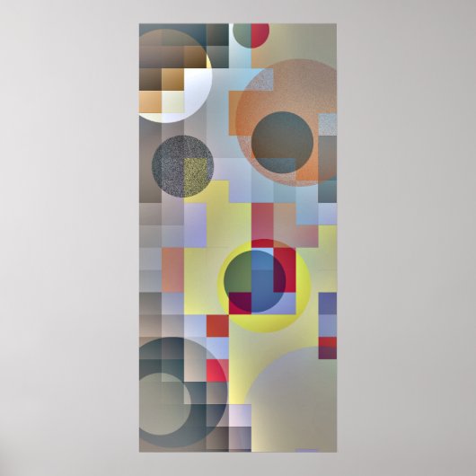 Poster de démonstration Abstrait (Devant)