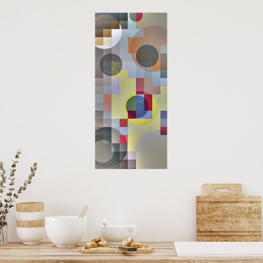 Poster de démonstration Abstrait (Cuisine)