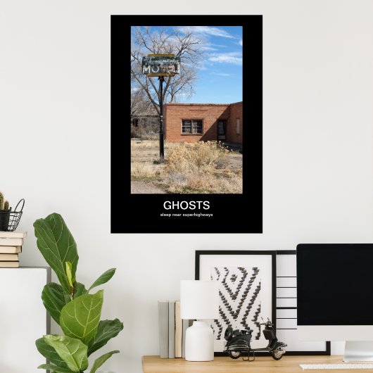 Poster de démonstration des fantômes (Bureau à domicile)