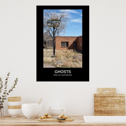 Poster de démonstration des fantômes (Cuisine)