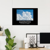 Poster de démotivation de l'imagination (Bureau à domicile)