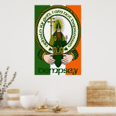 Poster de Dempsey Clan Motto Imprimer (Cuisine)