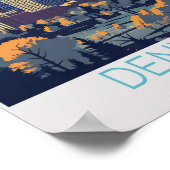 Poster de Denver Travel Colorado Denver (Coin)