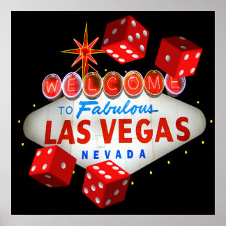 Poster de dés de bienvenue