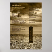 Poster de Desiderata - J'ai le temps (Devant)