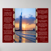 Poster de Desiderata Ocean Sky Scape (Devant)