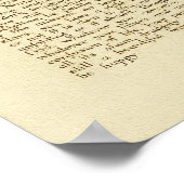 Poster de DESIDERATA par Max Ehrmann=Antique (Coin)