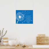 Poster de design de Dandelion Wings (Cuisine)