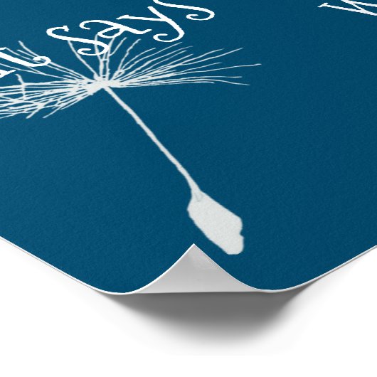 Poster de design de Dandelion Wings (Coin)