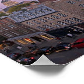 Poster de design du Vieux-Québec (Québec) (Coin)