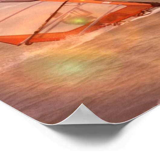 Poster de design Windsurf (Coin)