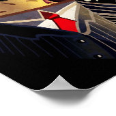 Poster de dessin à deux visages de Lucargia (Coin)