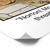 Poster de dessin amusant - Cheval de Troie (Coin)