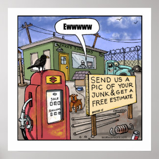 Poster de dessin amusant - Junk