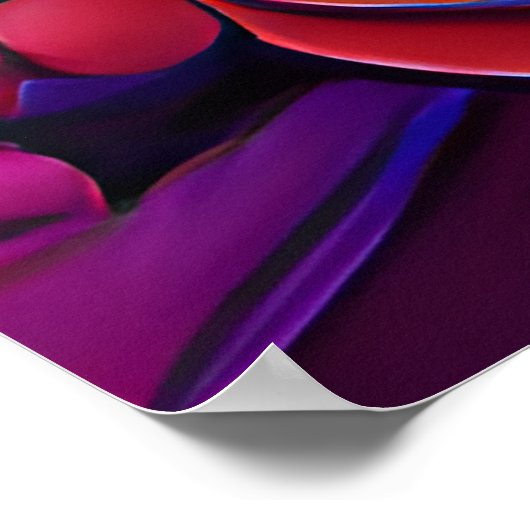 Poster de dessin animé de champignons et fées (Coin)