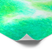 Poster de dessin au crayon couleur renard (Coin)