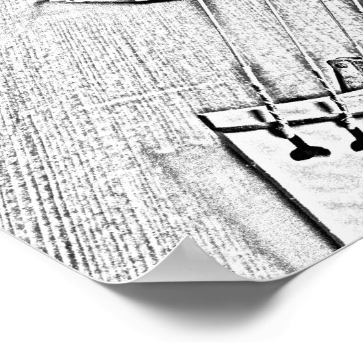 Poster de dessin de violon ou d'encre de viola (Coin)
