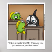 Poster de dessin drôle "Foggy Bottom" (Devant)