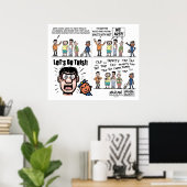 Poster de dessin éditorial USPS (Bureau à domicile)