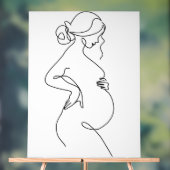 Poster de dessin minimaliste Abstrait (Neutre)