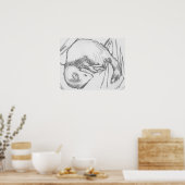 Poster de dessin "Stripe" (Cuisine)